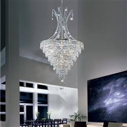 Kanya 10 Lamp Crystal Ceiling Pendant IL30049