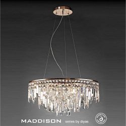 Maddison Eight Light Ceiling Pendant Fitting