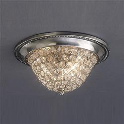 Paloma Crystal Ceiling 3 Light 390mm