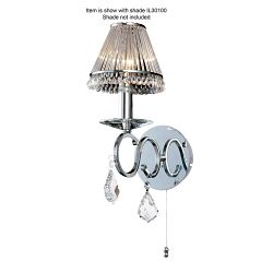 Torino Single Arm Crystal Wall Light