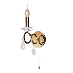 Torino Single Arm Crystal Wall Light