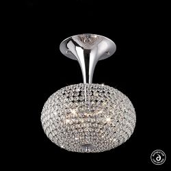 Vado Crystal 5 Lamp Ceiling Light IL30416