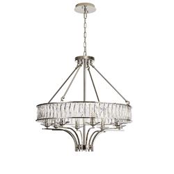 Vivienne 8 Light Crystal Pendant Ceiling Fitting