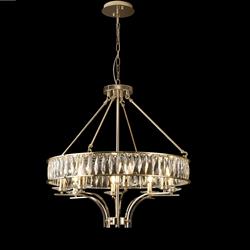 Vivienne 8 Light Crystal Pendant Ceiling Fitting