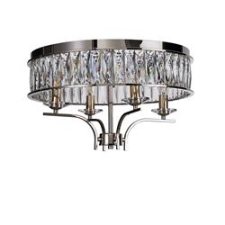 Vivienne Asfour Crystal 4 Light Semi Flush Fitting