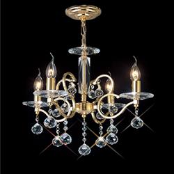 Zinta four arm light fitting