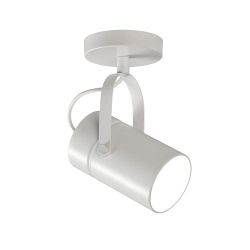 Aruba Matt White Adjustable Ceiling Mounted Spotlight