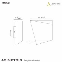 Asimetric Wall Light