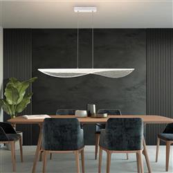 Bianca White LED Small Ceiling Pendant M7766