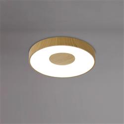 Coin Rounded Medium Flush LED Ceiling Light