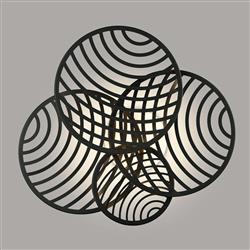 Collage LED Large Flush Ceiling Fitting 