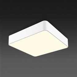 Cumbuco 3000K LED Small White Square Ceiling Fitting M6152