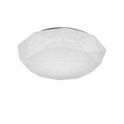 Diamante II LED Flush White Finished 36watt Ceiling Light M5971