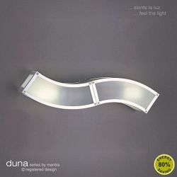 Duna Chrome Wave Wall Light M0394