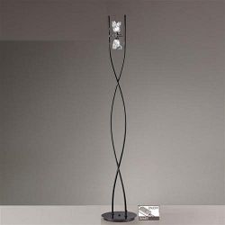 Eclipse Optical Glass Floor Lamp