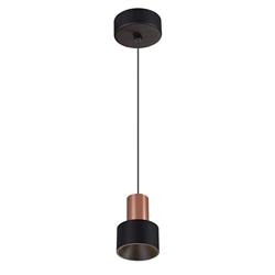 Gruissan Black And Satin Gold LED Ceiling Pendant M8467