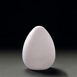 Huevo White Finished Egg Shaped Table Lamp M1329