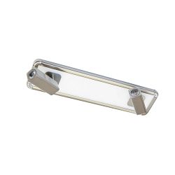 Ibiza Satin Nickel Flush Ceiling Double LED Spot Light M5254