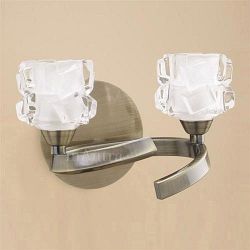 Ice Double Head Wall Light