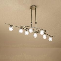 Loop 8 Light Ceiling Light