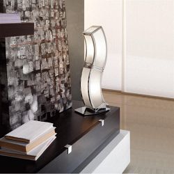 Duna Chrome Modern Table Lamp M0396