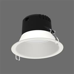 Medano Large LED White Round Recessed Downlight