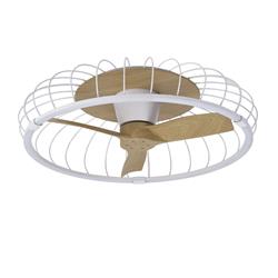 Nature LED Metal Wire Frame Summer And Winter Fan Light