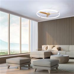 Nepal LED Reversible CCT Voice Controlled Ceiling Fan 