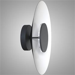 Orion Large Black LED Wall or Ceiling Light