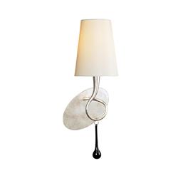 Paola Single Wall Light With Cream Shade M0538/S/CS