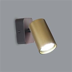 Sal Wall Or Ceiling Black And Gold (Colour) Spotlight M8490