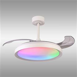 Siberia LED Dimmable CCT And RGB Ceiling Fan Light