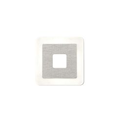 Sol LED Square Aluminium/Acrylic Wall Light M5124