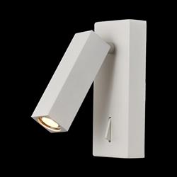 Tarifa LED Cuboid Switched Wall Reading Light