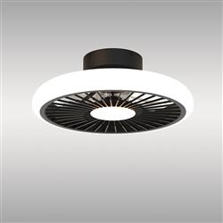 Tibet LED Hidden Blade CCT Dimmable Ceiling Fan Light 