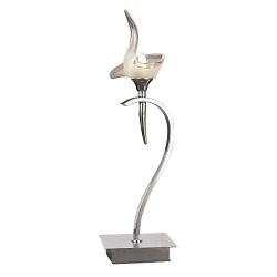 VIENA Polished Chrome Table Lamp M0329