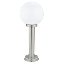 Nisia Globe Stainless Steel Outdoor 500mm Post Light 30206