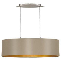 Maserlo Medium Oval Ceiling Pendant Fitting