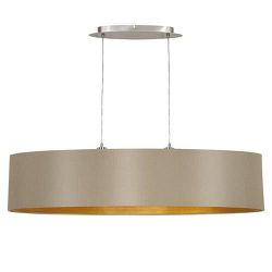 Maserlo Large Oval Ceiling Pendant Fitting