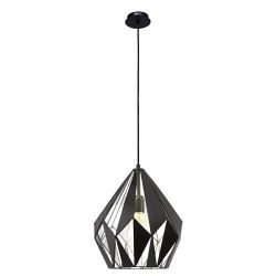 Carlton 1 Vintage Cut-Out Ceiling Pendant Light