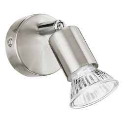 81771 Mini Matt Nickel Single Spotlight