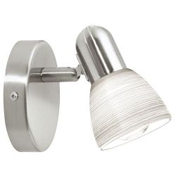 Dakar 1 Satin Nickel Single Wall Light 88472