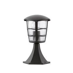 Aloria Small Black Outdoor Post Light 93099