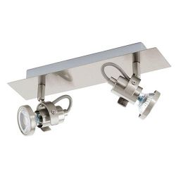 Tukon 3 LED Satin Nickel Double Spotlight 94145