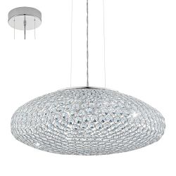 Clemente Pendant Finished In Chrome 95287