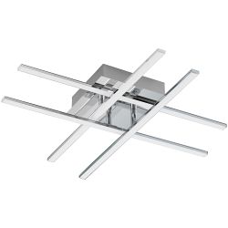 Lasana 1 LED Polished Chrome Ceiling Light 95568