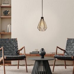 Adwickle Black And Brown Pendant 43776