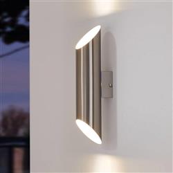 Agolada Outdoor LED Stainless Steel Wall Light 94803