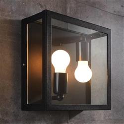 Alamonte 1 Outdoor Black Wall/Ceiling Light 94832