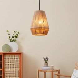 Alderney Brown And Black Pendant Light 43785